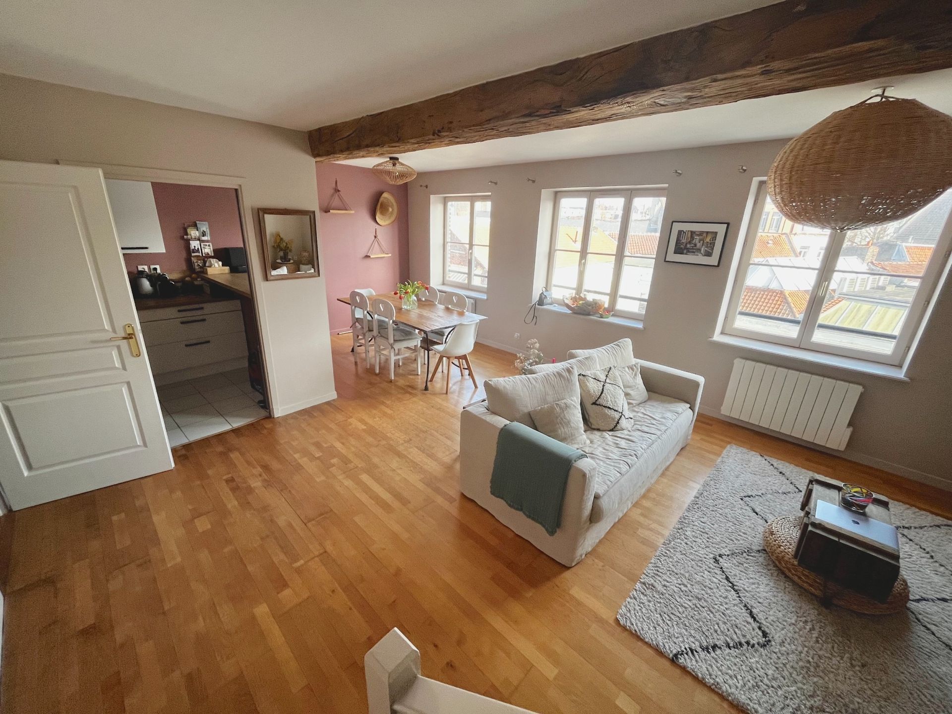 luxury duplex 3 Rooms for rent on LILLE (59000)