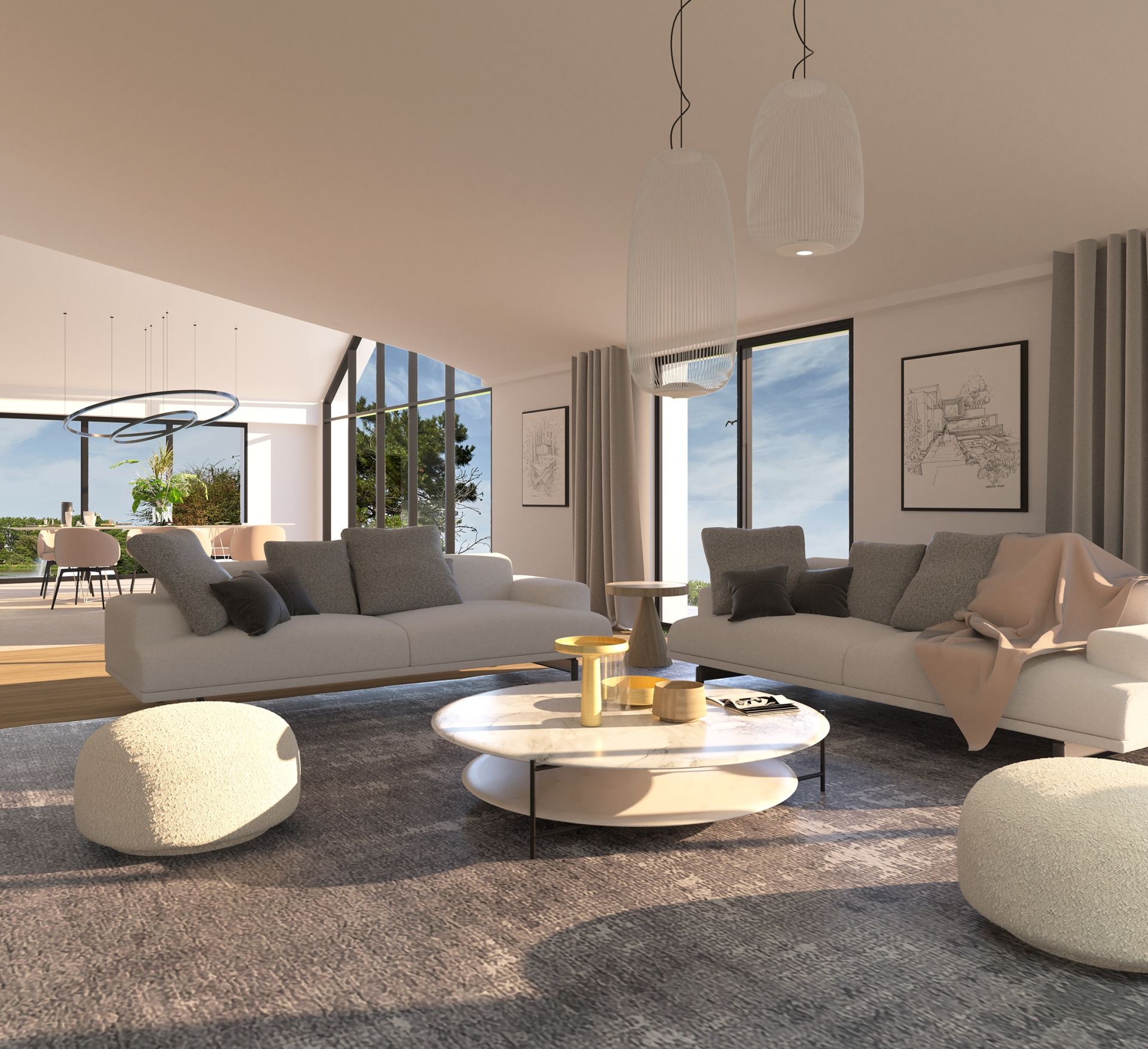 luxury apartment 5 Rooms for sale on MARCQ EN BAROEUL (59700)