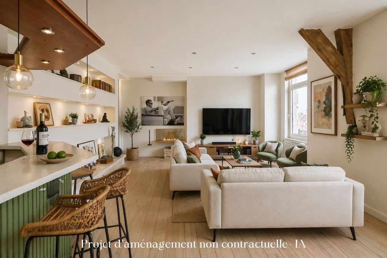 luxury apartment 2 Rooms for sale on LILLE (59000)