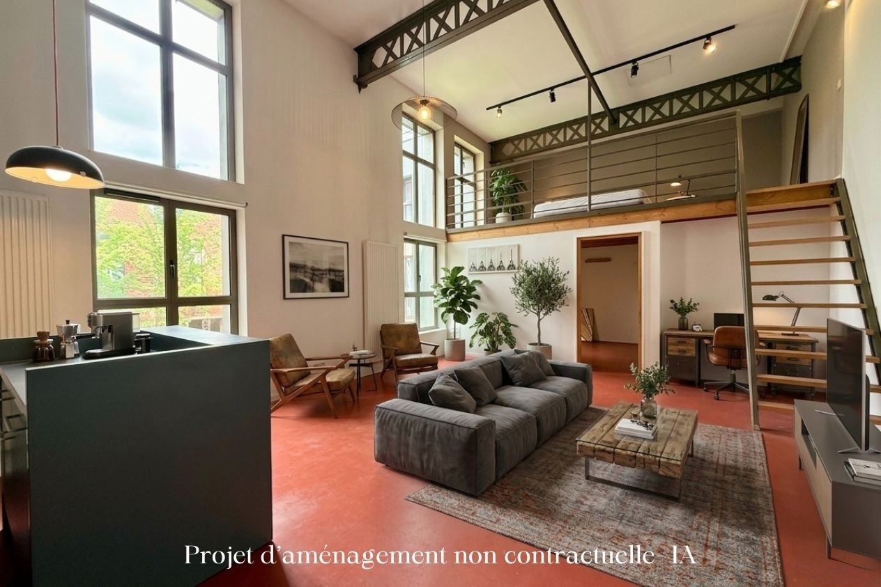luxury apartment 3 Rooms for sale on LILLE (59800)