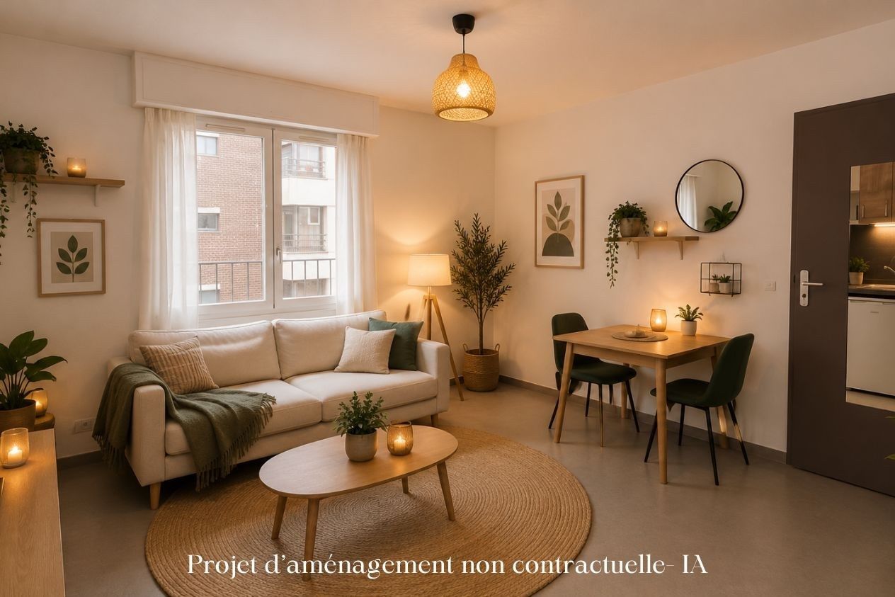 luxury apartment 1 room for sale on LILLE (59800)