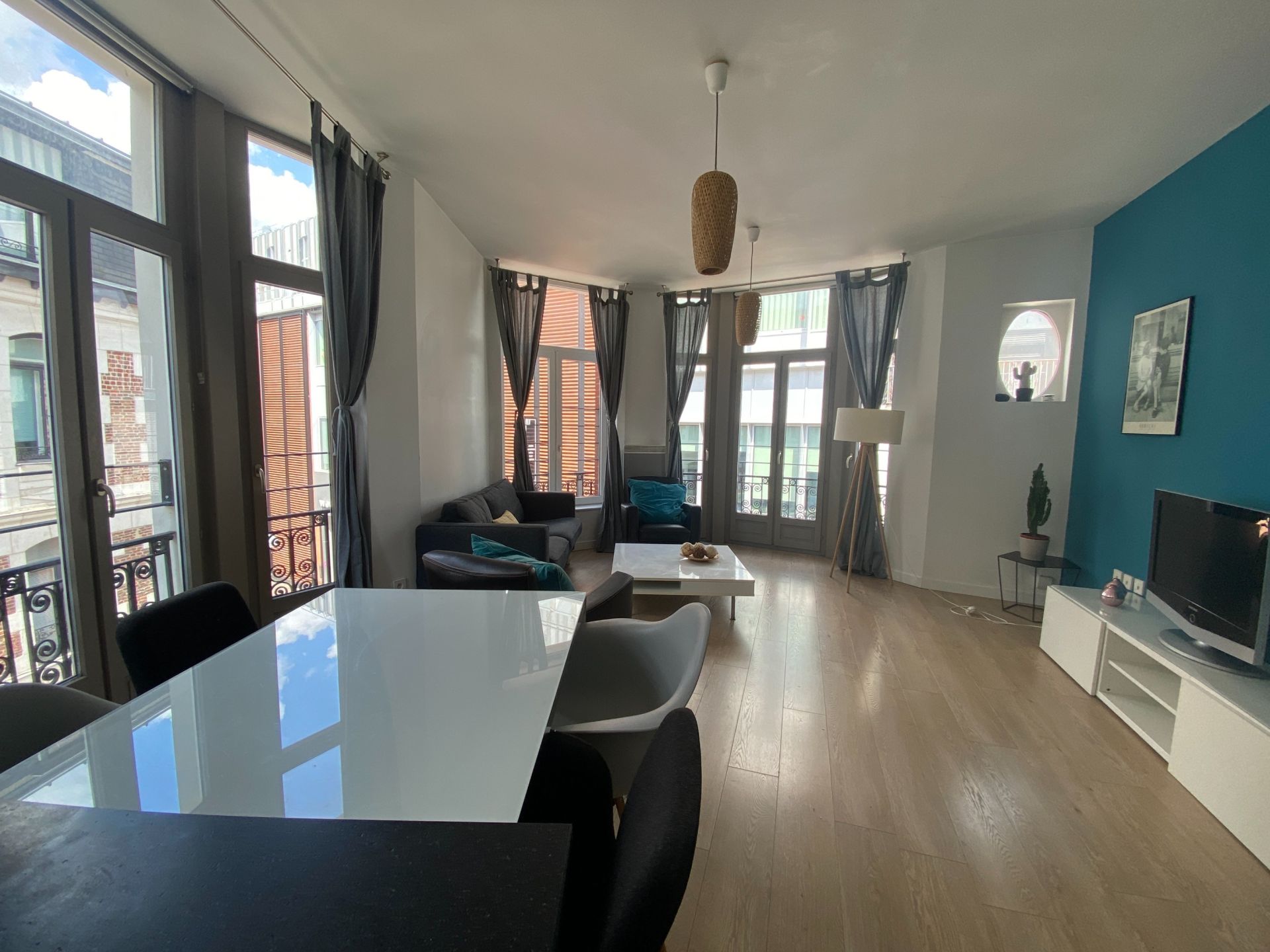 luxury apartment 3 Rooms for rent on LILLE (59800)
