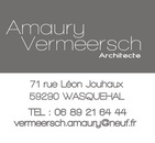 Amaury VERMEERSCH, Architecte