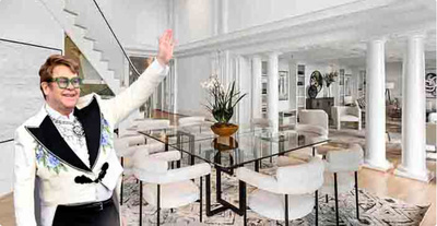 Sir Elton John propose à la vente son penthouse d'Atlanta en collaboration avec Sotheby's International Realty.