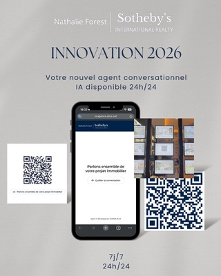 Nathalie Forest Sotheby’s International Realty innove avec un agent conversationnel par intelligence artificielle